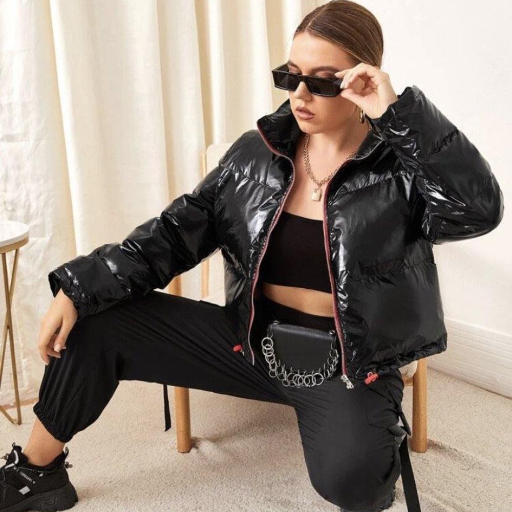 PU Puffer Coat